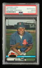 Mo Vaughn Signed 1991 Stadium Club #543 (PSA) Rookie Card
