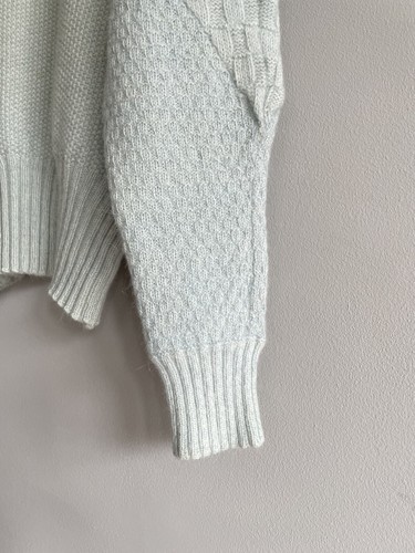 Gianni Versace Alpaka Blend Sweater M Turkus - Picture 11 of 17