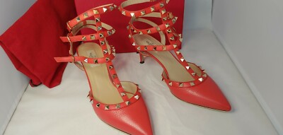 Valentino Garavani Rockstud Red pumps