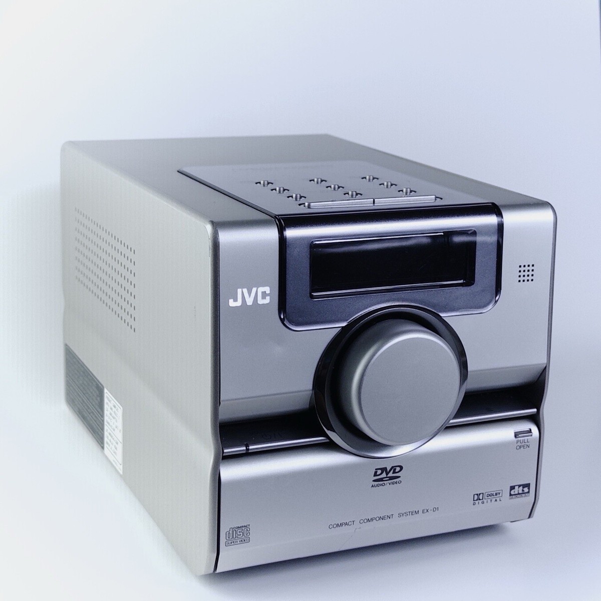 JVC FS-Y1 Component System DVD CD Stereo Bookshelf. No remote. No 
