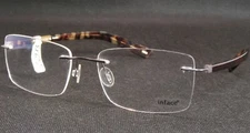 Inface Danish Design if1620G 031 Grey /Tortoise RARE EYEGLASSES 55-17-145mm