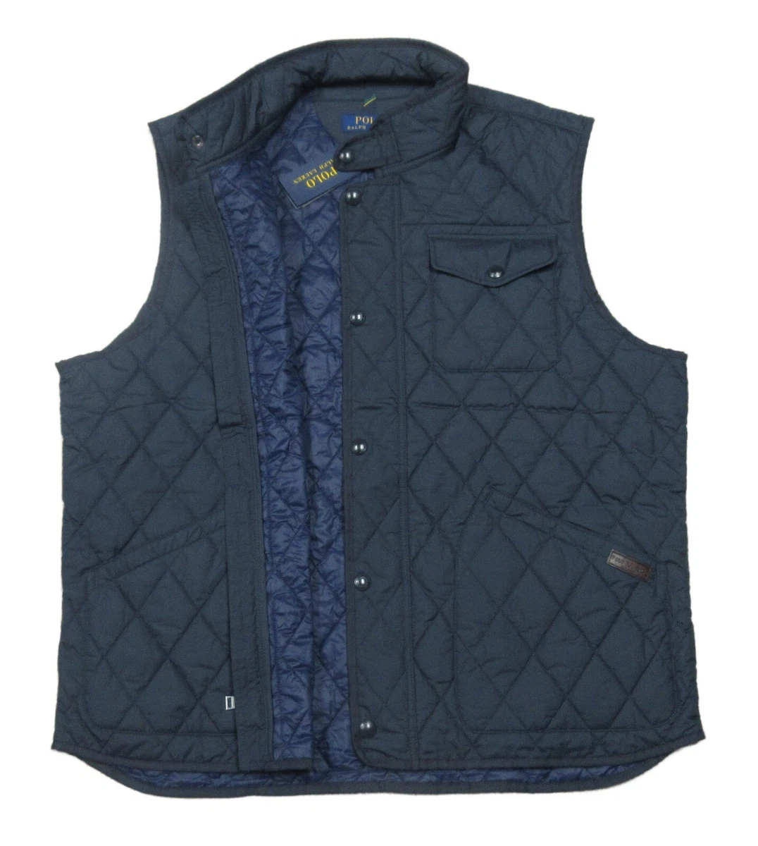 Polo Ralph Lauren Men's Navy Quilted Vest