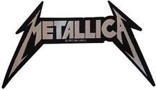 METALLICA - Shaped Logo - 12,3 cm x 8 cm - Patch - 164435