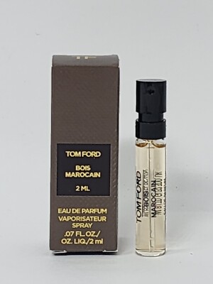 New Tom Ford Bois Marocain Eau de Parfum Sample Spray 2ml / 0.07 oz 