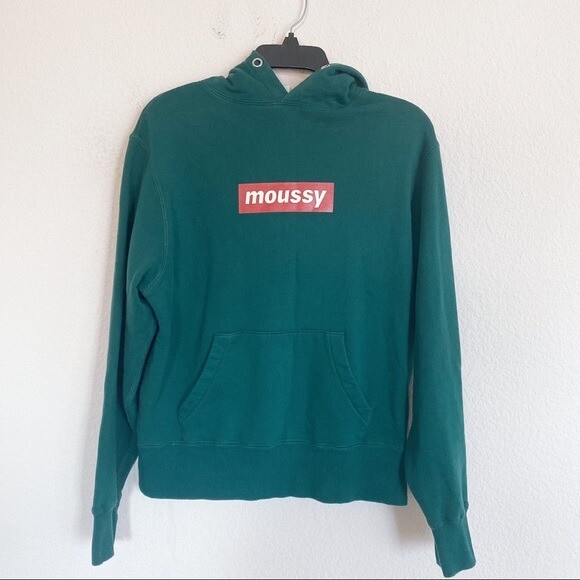 トップス MOUSSY GARMENT HOODIE Cable Zip Up Knit Hoodie – MOUSSY