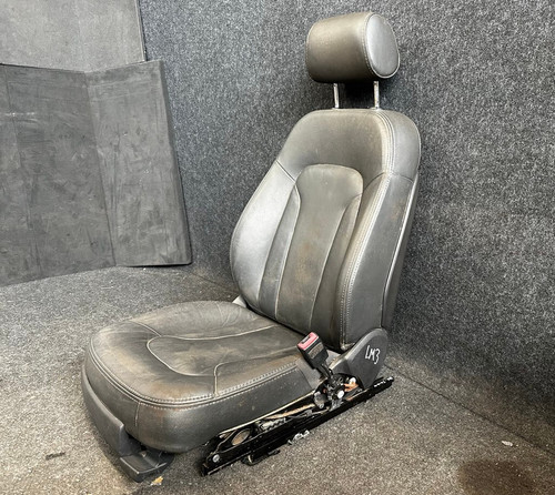 LEDER Beifahrersitz Audi Q7 4L Sitz Ausstattung schwarz SOUL Sportsitz