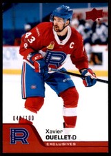 2020-21 Upper Deck AHL #143 Xavier Ouellet #/100 UD Exclusives