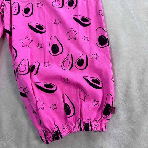 Pantalones de chándal Frankie & Sue para niñas aguacate talla 7 rosa avellana pop con puños al tobillo nuevos - Imagen 7 de 8