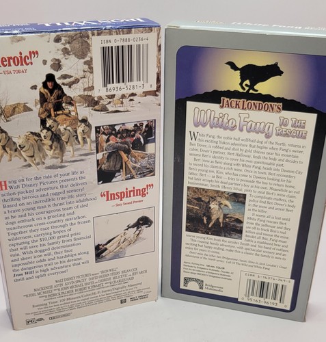 Drama/ Adventure 10 VHS Lot - Indiana Jones, Iron Will, White Fang, Star Trek - Picture 8 of 18