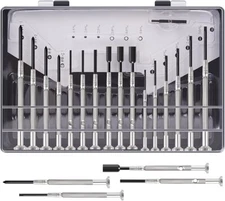 Small Mini Precision Screwdriver 16 PCs Set for Watch Jewelry Glasses Electronic
