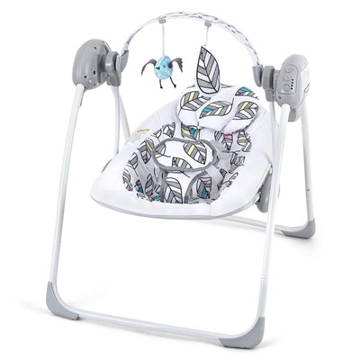Baby Swing,Baby Swings for Infants,Easy-Fold Infant Swing with Adaptable Spee...
