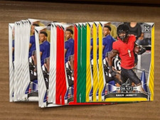 Player Lot of (27) RAKIM JARRETT Maryland 2023 Leaf Draft Football cards