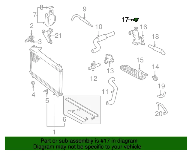 Toyota Camry 1992-2006 Radiator Cap GENUINE OEM PART - Image 4 of 4
