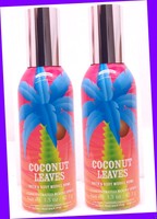 2 Bath & Body Works Coconut Leaves Concentrated Mini Room Spray 1.5 Oz 2 Bath & Body Works Coconut Leaves Concentrated Mini Room Spray 1.5 Oz