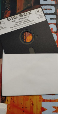 Super Hang-On / Ghostbusters Commodore C 64 (Disk) 8-bit works