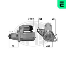 ERA 221062A Arranque Arranque 1.6kW TOYOTA AVENSIS Combi (T25) 12V