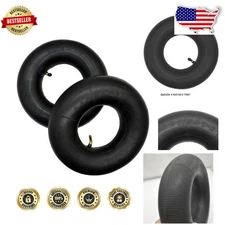 11x4.00-5 Inner Tube 2-Pack TR87 Bent Valve Puncture Resistant