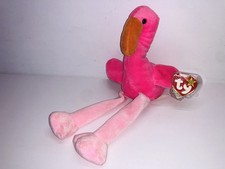 Ty Beanie Babies Pinky The Flamingo 1997 Excellent Condition With Tag Retired