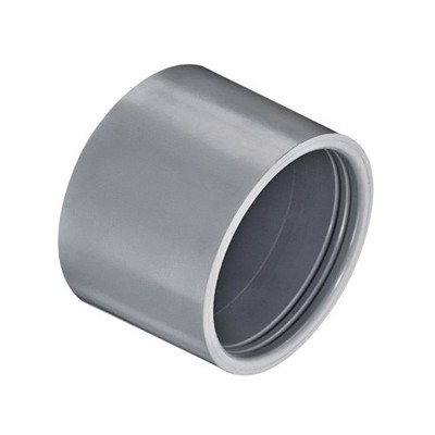 LASCO P130-040 Coupling 4'' PVC 220 PSI Hub SCH 40/STD Pipe Repair