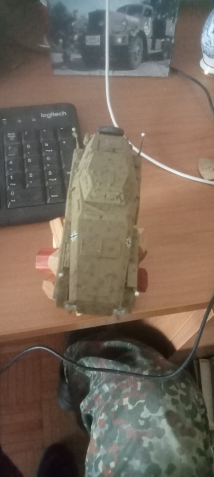 Modello Diecast SDKFZ222 Usato foto 5