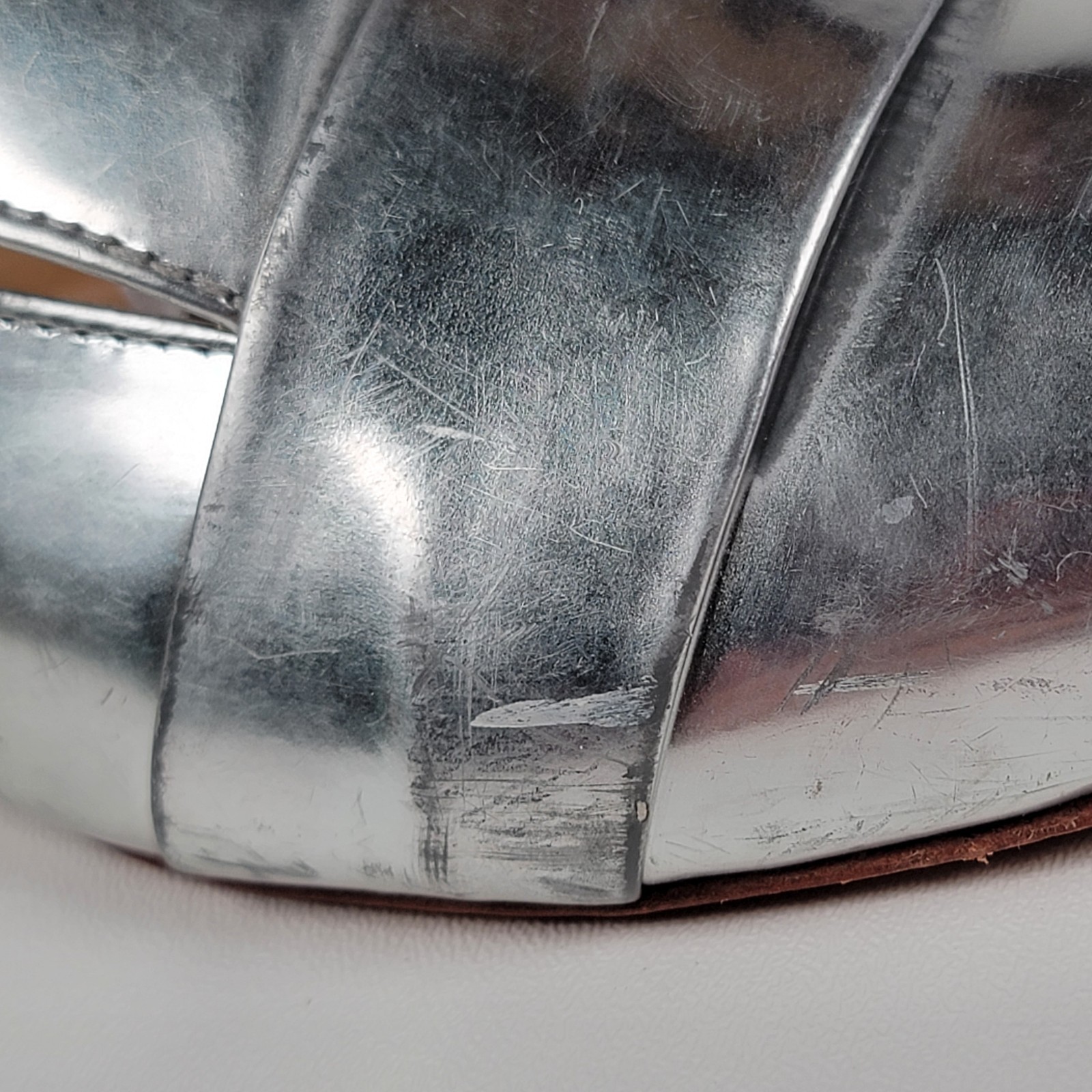  Tory Burch Rosalind Metallic Leather Flat Slipon Mules Women Shoe 8 M thumbnail 12