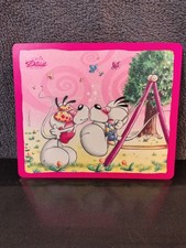 Tapis De Souris Tableau Déco Set De Table Rose Diddlina Balançoire 19x23cm Diddl