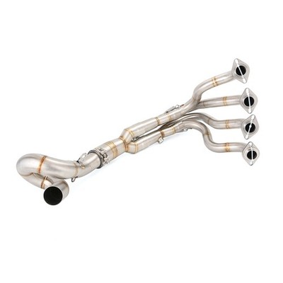 For Kawasaki Ninja ZX6R ZX636 2009-2024 Full Exhaust System Header Tube 51mm Tip
