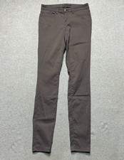 Prana Briann Slim Fit Pants Womens 4 Charcoal Gray Stretch Performance Outdoor