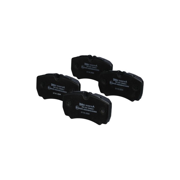 Bremsbelagsatz Scheiben Hinten 20,2 Mm Valeo FüR U.A. Ford Transit-image