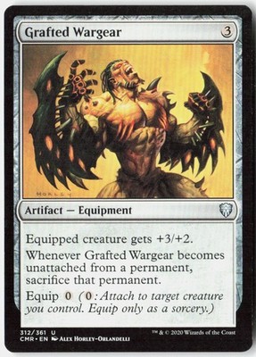 Magic Grafted Wargear Commander Legends [CMR - 312] NM Uncommon