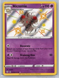 Alcremie SV058/SV122 Shiny Holo Rare Shining Fates: Shiny Vault