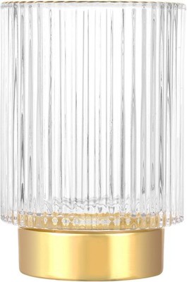 Makeup Brush holder Organizer,Crystal Cosmetic Makeup Brush Glass Brushes
