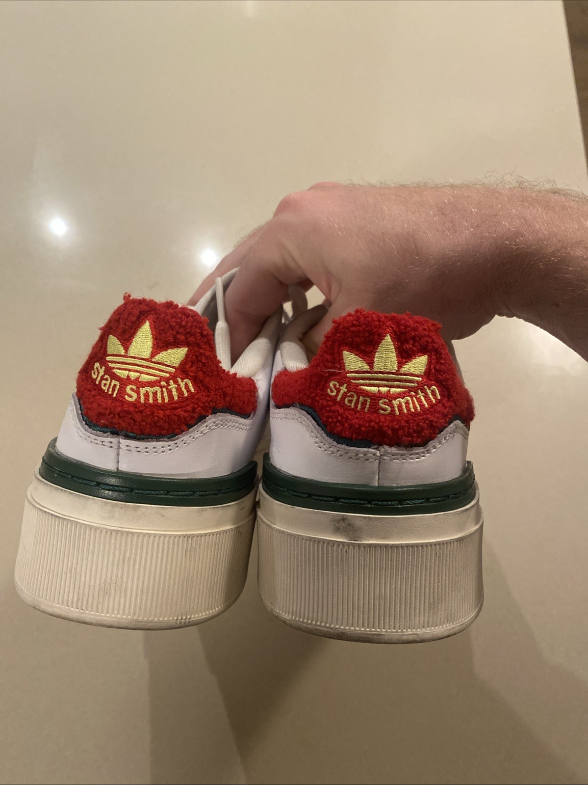 Stan Smith Bonega Cloud White Better Scarlet Coll… - image 2