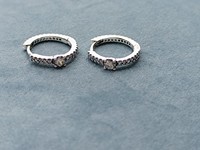 Pandora Funkelnde Creolen Timeless 299406C01