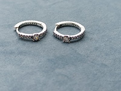 Pandora Funkelnde Creolen Timeless 299406C01