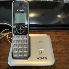 VTech CS6419 6.0 / 1.9 GHz Single Line Cordless Phone w/ Power Supply Not Tested