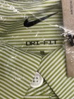 Milwaukee Bucks Nike Dri-FIT Men’s Striped Golf Polo CV3496-332 Green Sz XL NEW — photo 3