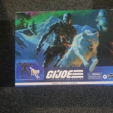 Hasbro G.I. Joe Classified Series Snake Eyes & Timber Action & Wolf Figures