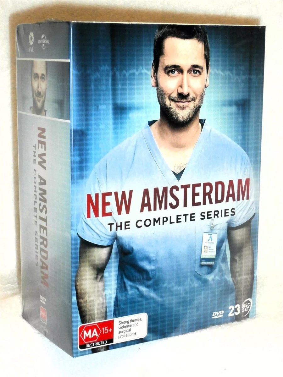 NEW AMSTERDAM The Complete Series 23 DVD Set NEW (USA Compatible
