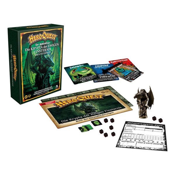 Heroquest Quest Pack Krypta Der Ewigen Finsternis Deutsch De Hasbro Avalon Hill-image