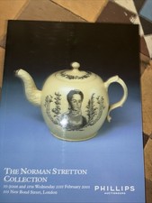 The Norman Stretton Collection Of Transfer printed ceramics  Phillips 2001
