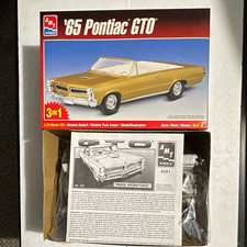 Amt Ertl 65 Pontiac Gto 125 Plastic Model Kit Unassembled Skill 2 Mpn 8201 Amt Ertl 65 Pontiac Gto 125 Plastic Model Kit Unassembled Skill 2 Mpn 8201