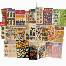 Large Lot Of Scrapbook Sticker Sets: Jolee's, Martha Stewart, Holidays, More