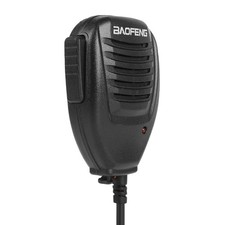 Hand Speaker Microphone PTT for Baofeng UV-5R UV-5RE Plus Walkie Talkie Speaker