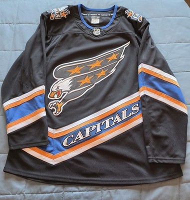 Washington Capitals 50th Anniversary Eagle Fanatics Premium Jersey Size 54