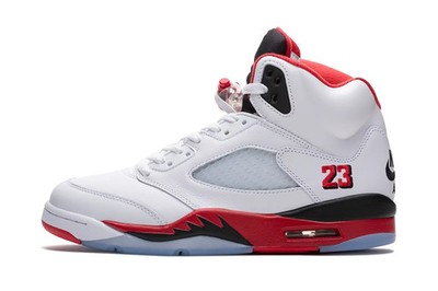 Nike Air Jordan 5 Fire Red Sneaker Turnschuhe Schuhe Neu EU 42 42.5 44.5