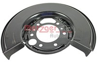 Hinterachse Rechts Metzger 6115008 Spritzblech, Bremsscheibe FüR MERCEDES-BENZ,V