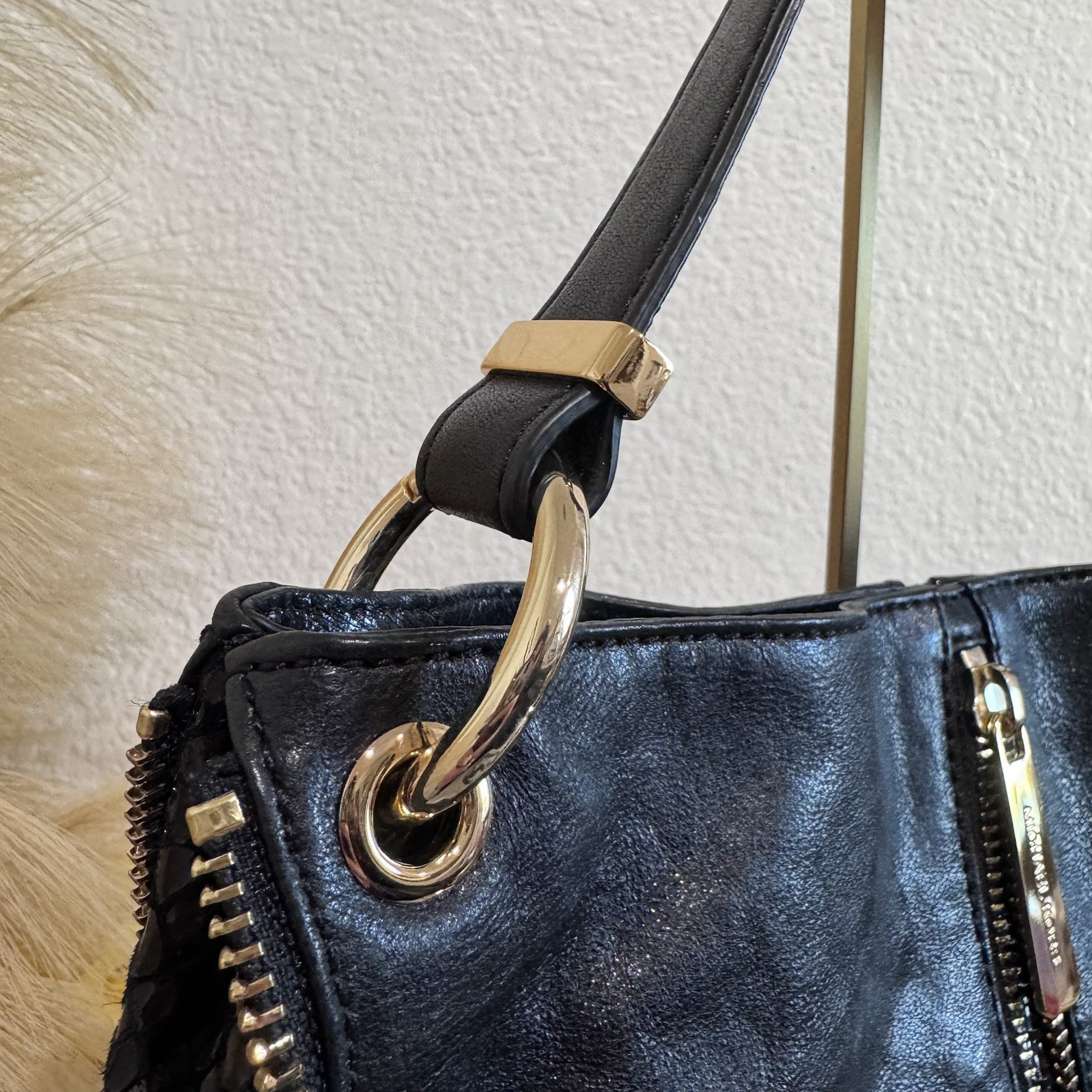 MICHAEL Michael Kors Newman Small Python-Embossed… - image 5