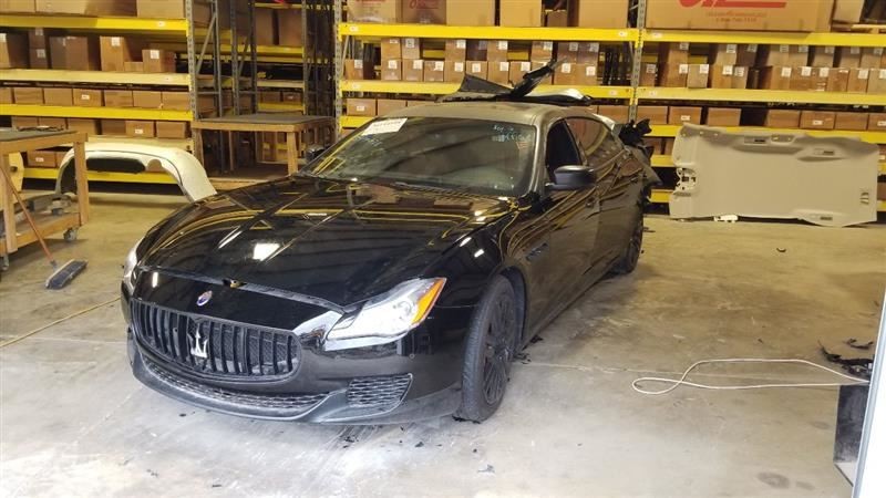 15 2015 MASERATI QUATTROPORTE SQ4 OEM FRONT WHEEL RIM 19" BLACK 