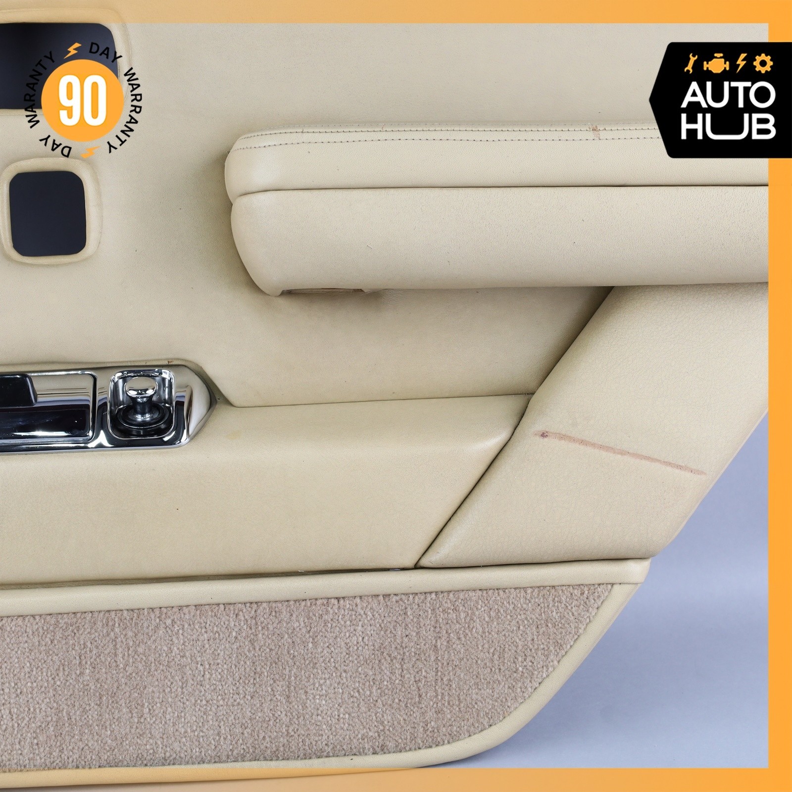 81-84 Rolls Royce Silver Spirit Bentley Mulsanne Rear Right Side Door Panel OEM